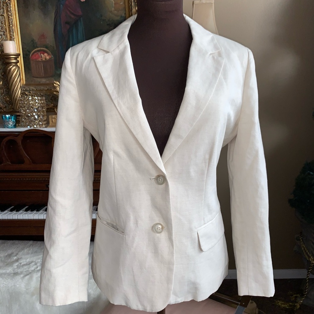 Lucky Brand Tan Career Blazer